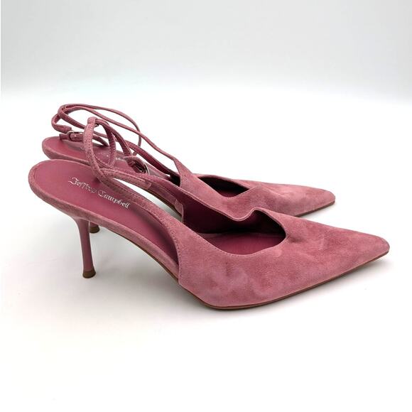 Jeffrey Campbell Executive Slingback Pump Women's Dusty Rose Size US9.5 EU40 - Picture 3 of 11